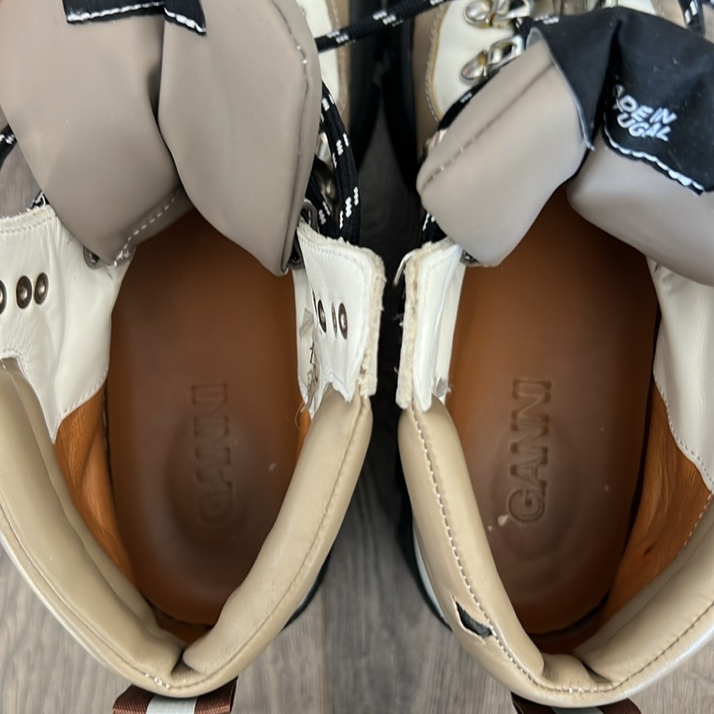 Ganni Leather Boots - Picture 10 of 12